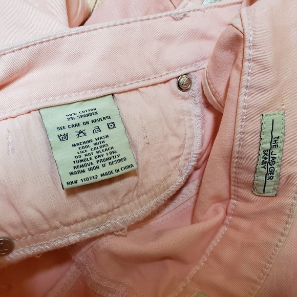 Vigoss The Jagger Skinny Size 11 / 31 | Pink Wash - Picture 5 of 7